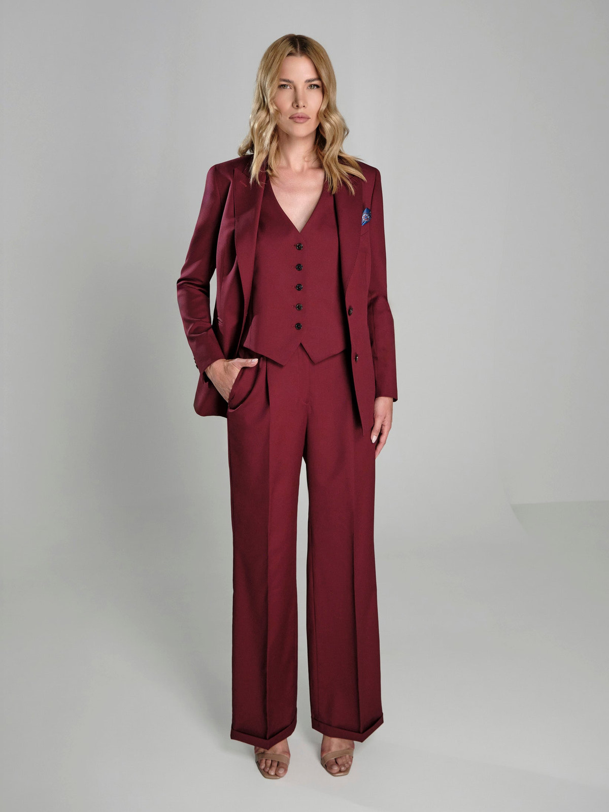 The Burgundy Allure Suit Privée