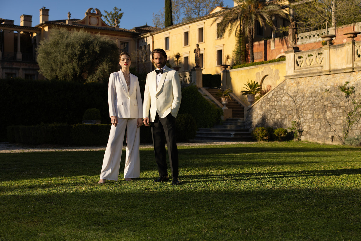 Costum La Croisette Ivory | Styling cu sandale