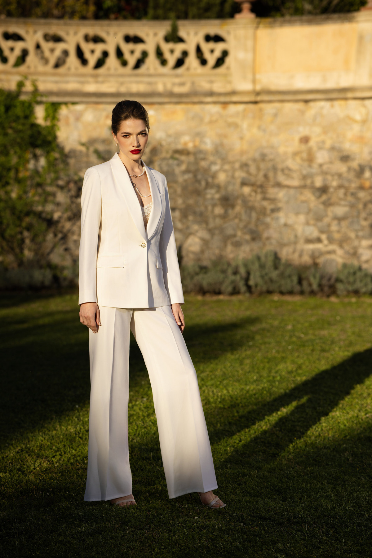 Costum La Croisette Ivory | Styling cu sandale