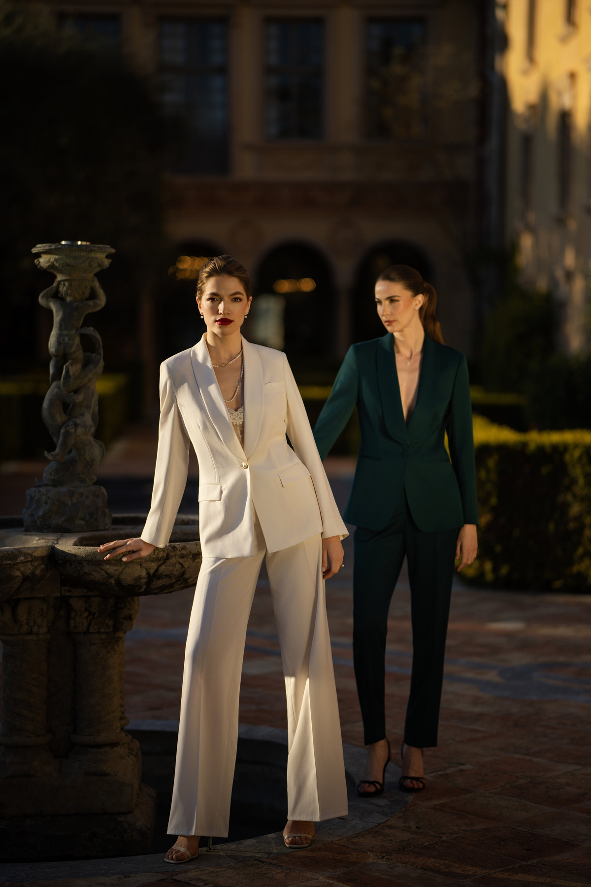 Costum La Croisette Ivory | Styling cu sandale