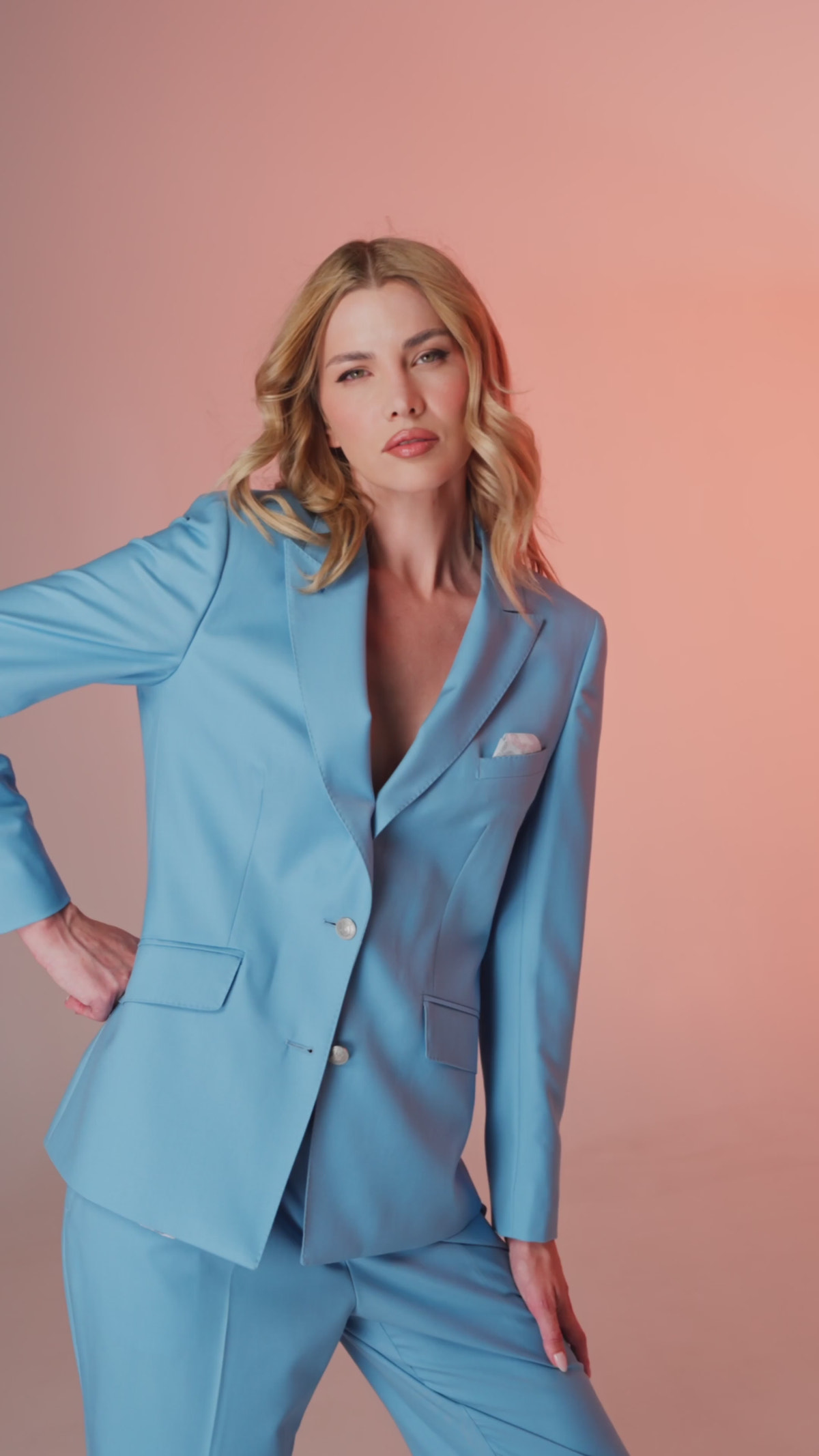 Celeste Poise Suit — Consiglieri DONNA